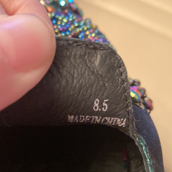 Jeffery Campbell beaded mules - Picture 7 of 8